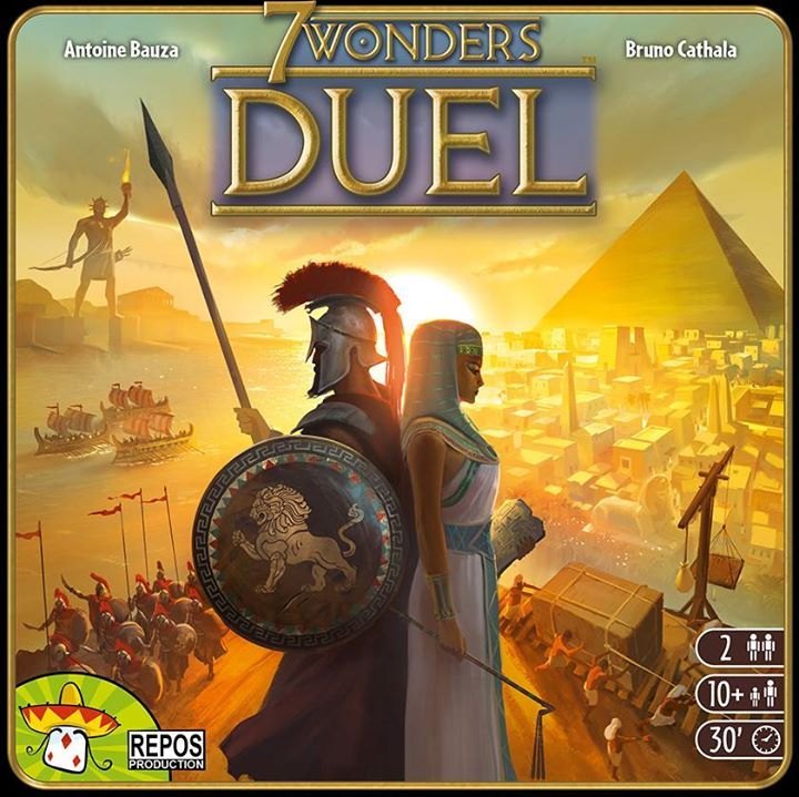 Caja del juego de mesa 7 Wonders Duel