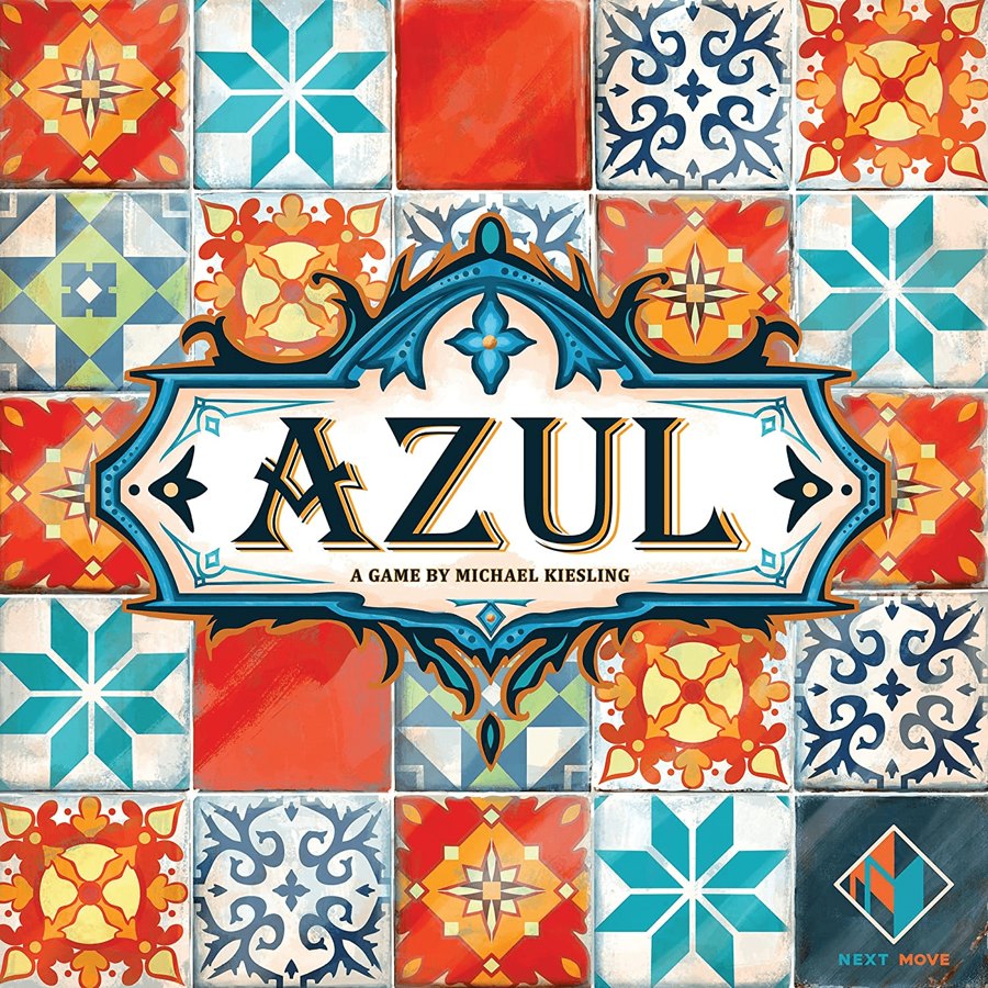 Caja del juego de mesa Azul