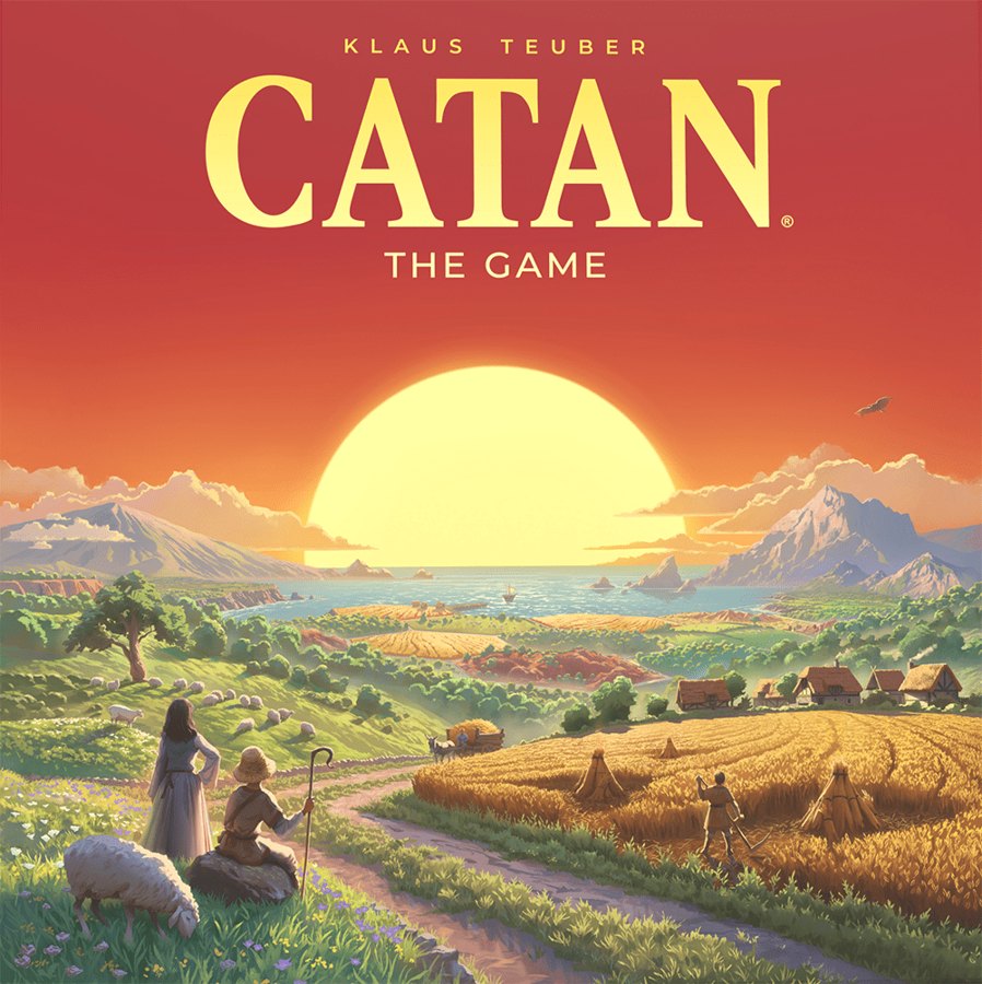 Caja del juego de mesa Catan
