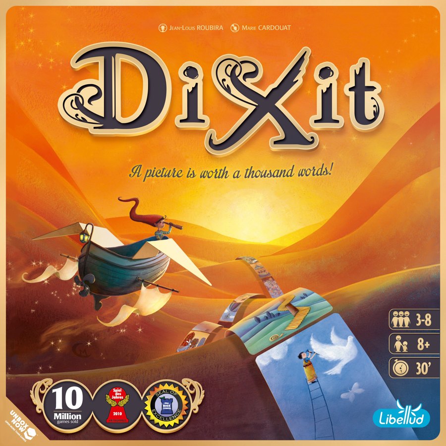 Caja del juego de mesa Dixit