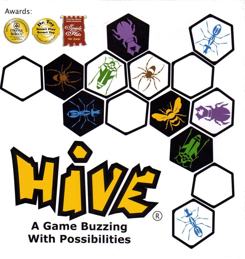 Caja del juego de mesa Hive