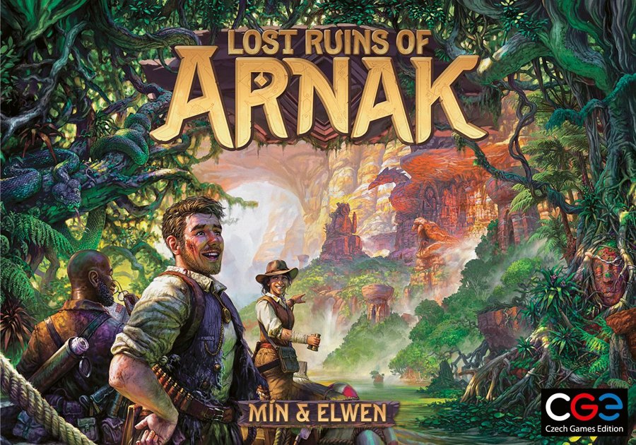 Caja del juego de mesa Lost Ruins of Arnak