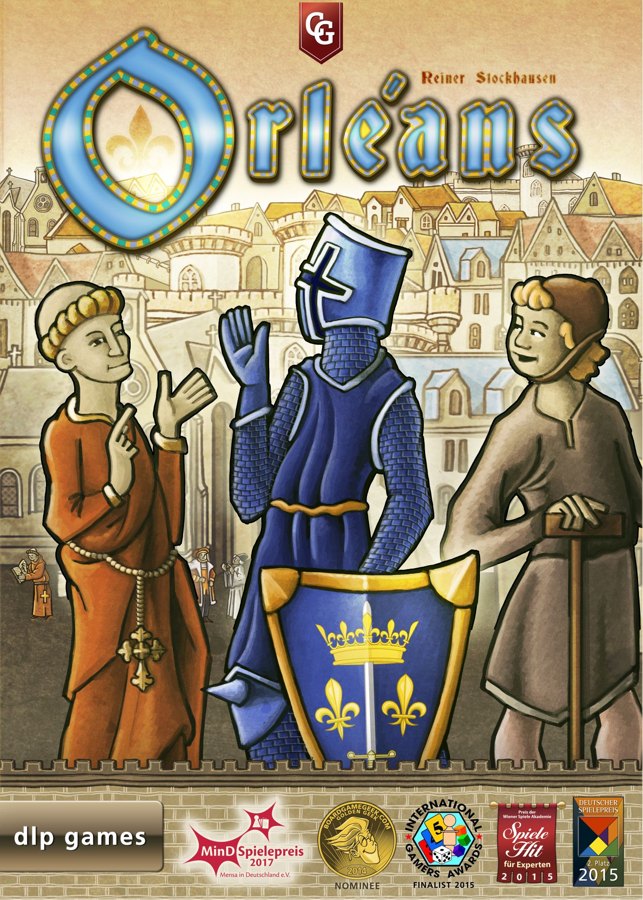 Caja del juego de mesa Orléans