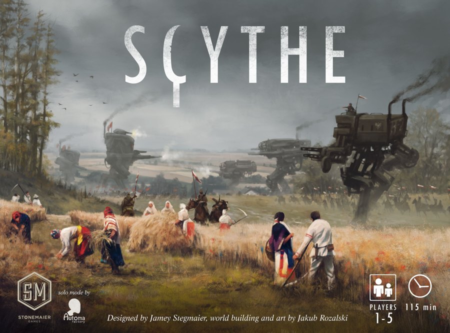 Caja del juego de mesa Scythe