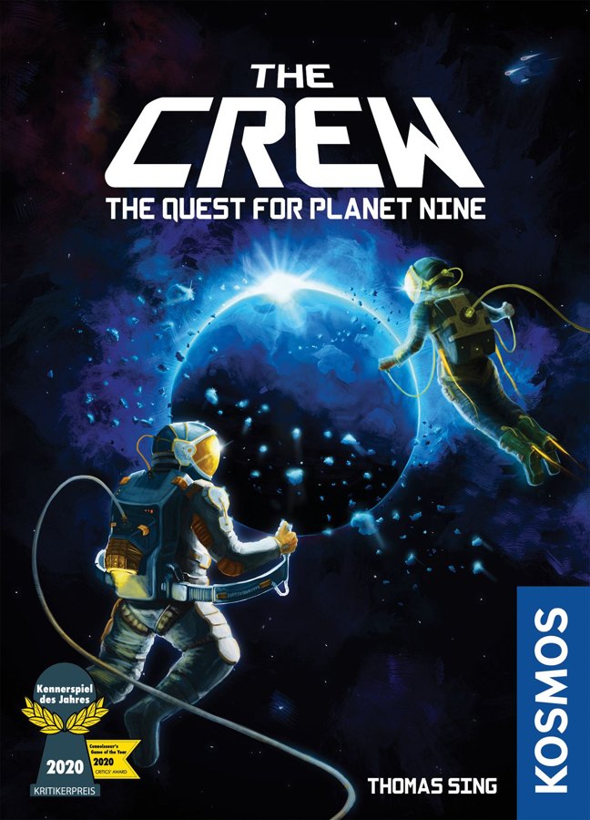 Caja del juego de mesa The Crew: Misión Aguas Profundas