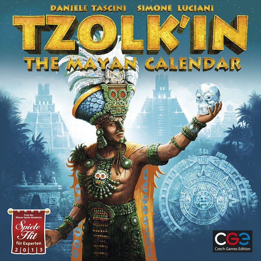 Caja del juego de mesa Tzolk'in: The Mayan Calendar